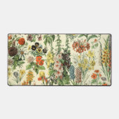 ヴィンテージフラワーズアンティーク植物性フローラ デスクマット (正面)