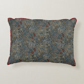 ヴィンテージフラワーズウィリアムモリスゴールデンリリー アクセントクッション (裏面)