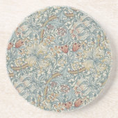 ヴィンテージフラワーズウィリアムモリスゴールデンリリー コースター (正面)