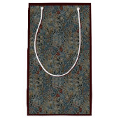 ヴィンテージフラワーズウィリアムモリスゴールデンリリー スモールペーパーバッグ (正面)