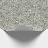 ヴィンテージフラワーズウィリアムモリスゴールデンリリー ラッピングペーパー (角)