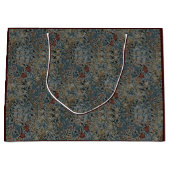 ヴィンテージフラワーズウィリアムモリスゴールデンリリー ラージペーパーバッグ (正面)