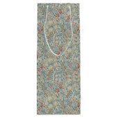 ヴィンテージフラワーズウィリアムモリスゴールデンリリー ワインギフトバッグ (裏面)