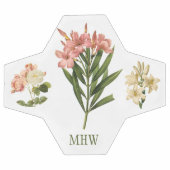 ヴィンテージフラワーズカスタムモノグラムサッカーボール サッカーボール (フラット)