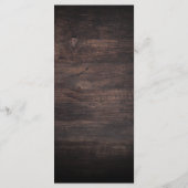 ヴィンテージフラワーズカボチャ秋 メニュー (裏面)