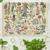 ヴィンテージフラワーズバイアドルフミロ キッチンタオル (折り畳み)