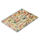 ヴィンテージフラワーズバイアドルフミロ ノートブック (左側)