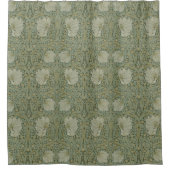 ヴィンテージフラワーズフローラウィリアム・モリス・パンペネル シャワーカーテン (正面)