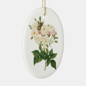 ヴィンテージフラワーズフローラ赤面ワノネットバラルドゥート セラミックオーナメント (右)