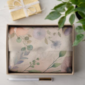 ヴィンテージフラワーフェアリー&かわいい子猫デクページ 薄葉紙 (ギフト)