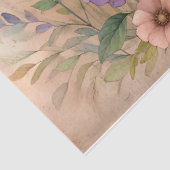 ヴィンテージフラワーフェアリー&かわいい子猫デクページ 薄葉紙 (詳細)