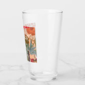 ヴィンテージフラワーフラカラフルハワイアントロピカル タンブラーグラス (左)