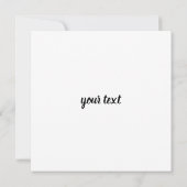 ヴィンテージフラワーフラットカード (裏面)