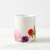 ヴィンテージフラワーマグ コーヒーマグカップ (中央)