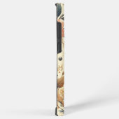 ヴィンテージフラワーメドレー:カスタムイニシャル SAMSUNG GALAXYケース (右側面)