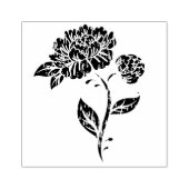 ヴィンテージフラワーラバーアートスタンプ ラバースタンプ (インプリント)