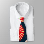 ヴィンテージフラワーレインボーレトロフローラルパターン ネクタイ (タイ)