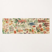 ヴィンテージフラワー ヨガマット (正面(横))