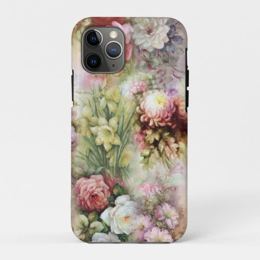 ヴィンテージフラワー Case-Mate iPhoneケース (裏面)