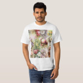 ヴィンテージフラワー Tシャツ (正面フル)