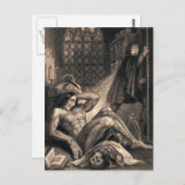 ヴィンテージフランケンシュタインアート ポストカード (正面/裏面)