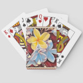 ヴィンテージフランジパニポップ・アートのツリーアート，トランプ トランプ (裏面)