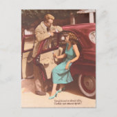 ヴィンテージフランスのなStのバレンタインの郵便はがき1 シーズンポストカード (正面)