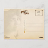 ヴィンテージフランスのに甘いさくらんぼ ポストカード (裏面)