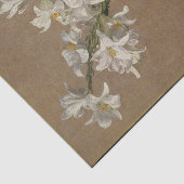 ヴィンテージフランスののバラとユリ 薄葉紙 (詳細)