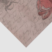 ヴィンテージフランスのの分離 薄葉紙 (詳細)