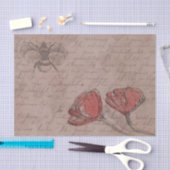 ヴィンテージフランスのの分離 薄葉紙 (クラフト)