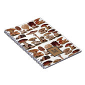 ヴィンテージフランスのの木版植物体 ノートブック (右側)