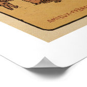 ヴィンテージフランスのの海広告魚 ポスター (角)