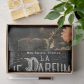 ヴィンテージフランスのの香水とバラの切り離し 薄葉紙 (ギフト)