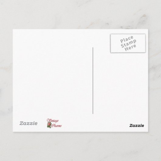 ヴィンテージフランスのはがき ポストカード (裏面)