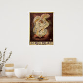 ヴィンテージフランスのアールヌーボーダンス ポスター (キッチン)