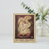 ヴィンテージフランスのアールヌーボーダンス ポストカード (スタンド正面)