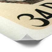 ヴィンテージフランスのアールヌーボー博覧会 ポスター (角)