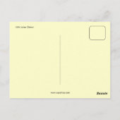 ヴィンテージフランスのアールヌーボー博覧会 ポストカード (裏面)