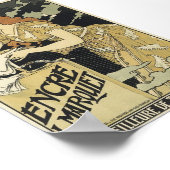 ヴィンテージフランスのアールヌーボー ポスター (角)