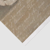 ヴィンテージフランスのウサギとエフエマナデクページ 薄葉紙 (詳細)