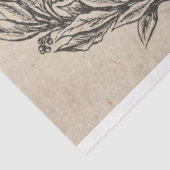 ヴィンテージフランスのウサギ(クラウン・デコpage付) 薄葉紙 (詳細)