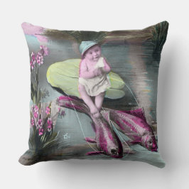 ヴィンテージフランスのエイプリルフールピスタード クッション