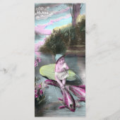 ヴィンテージフランスのエイプリルフールピスタード メニュー (裏面)