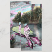 ヴィンテージフランスのエイプリルフールピスタード メニュー (正面/裏面)