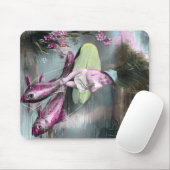 ヴィンテージフランスのエイプリルフール葉書 マウスパッド (マウス)