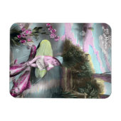 ヴィンテージフランスのエイプリルフール葉書 マグネット (横)