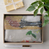 ヴィンテージフランスのエフェラとフローラ 薄葉紙 (ギフト)