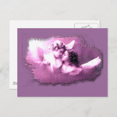 ヴィンテージフランスのエンゼルスデザイン ポストカード (正面/裏面)