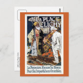 ヴィンテージフランスのオリエンタル輸入業及び(2) ポストカード (正面/裏面)